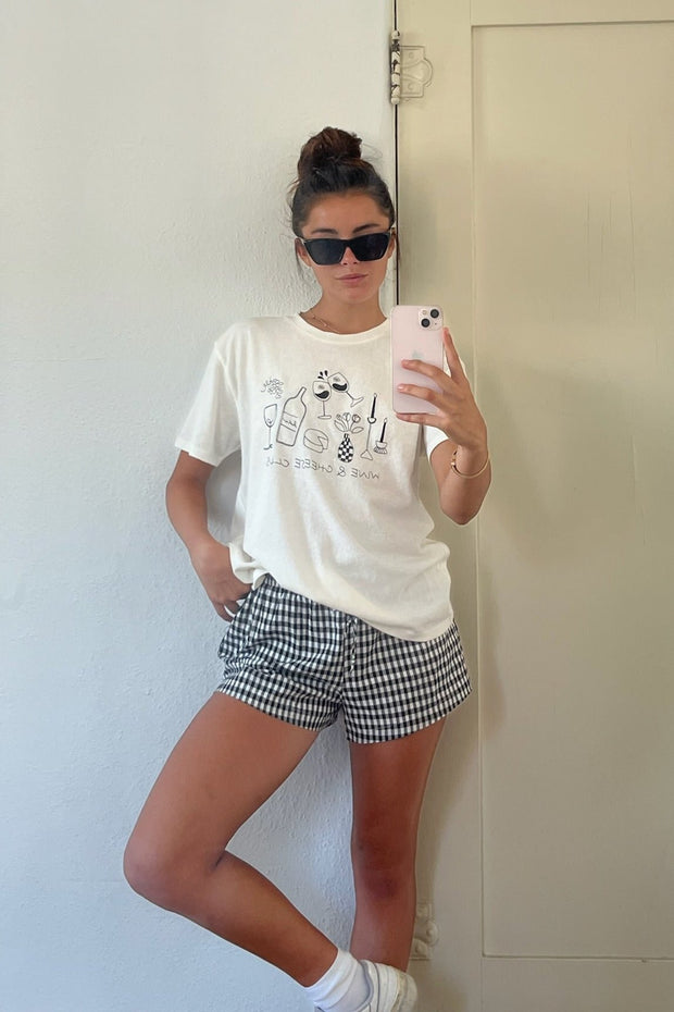 KEEN THE LABEL Jordana Checkered Short-The Shop Laguna Beach