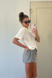 KEEN THE LABEL Jordana Checkered Short-The Shop Laguna Beach