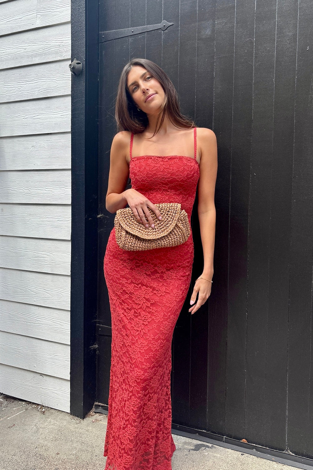 KEEN THE LABEL River Lace Maxi Dress-The Shop Laguna Beach