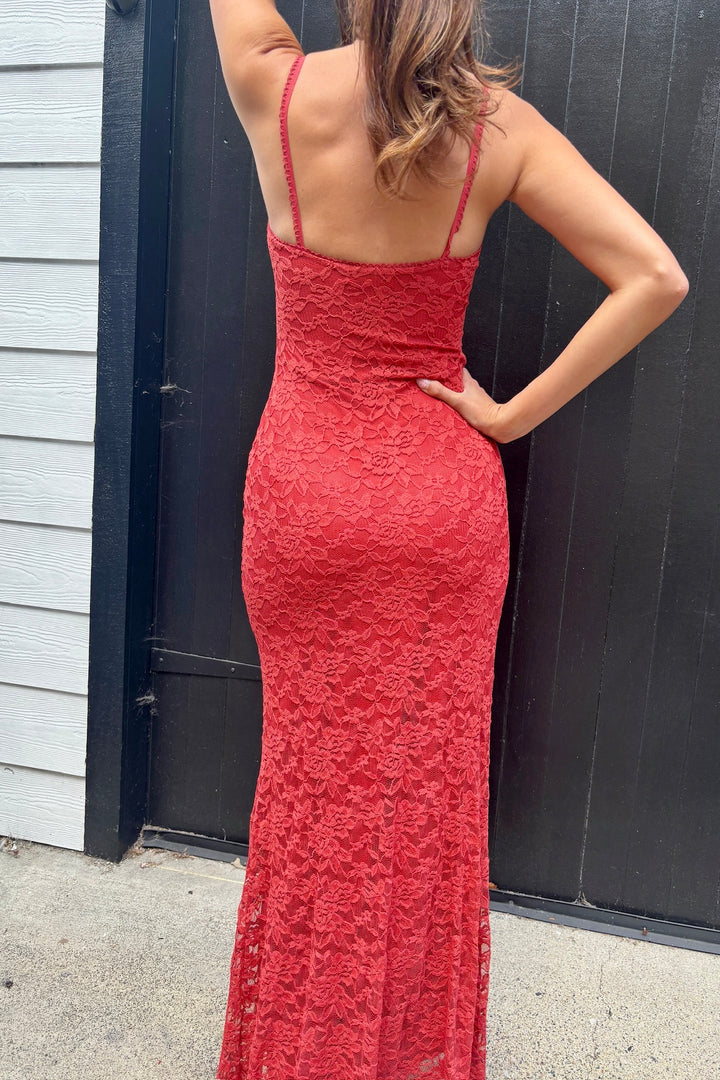 KEEN THE LABEL River Lace Maxi Dress-The Shop Laguna Beach