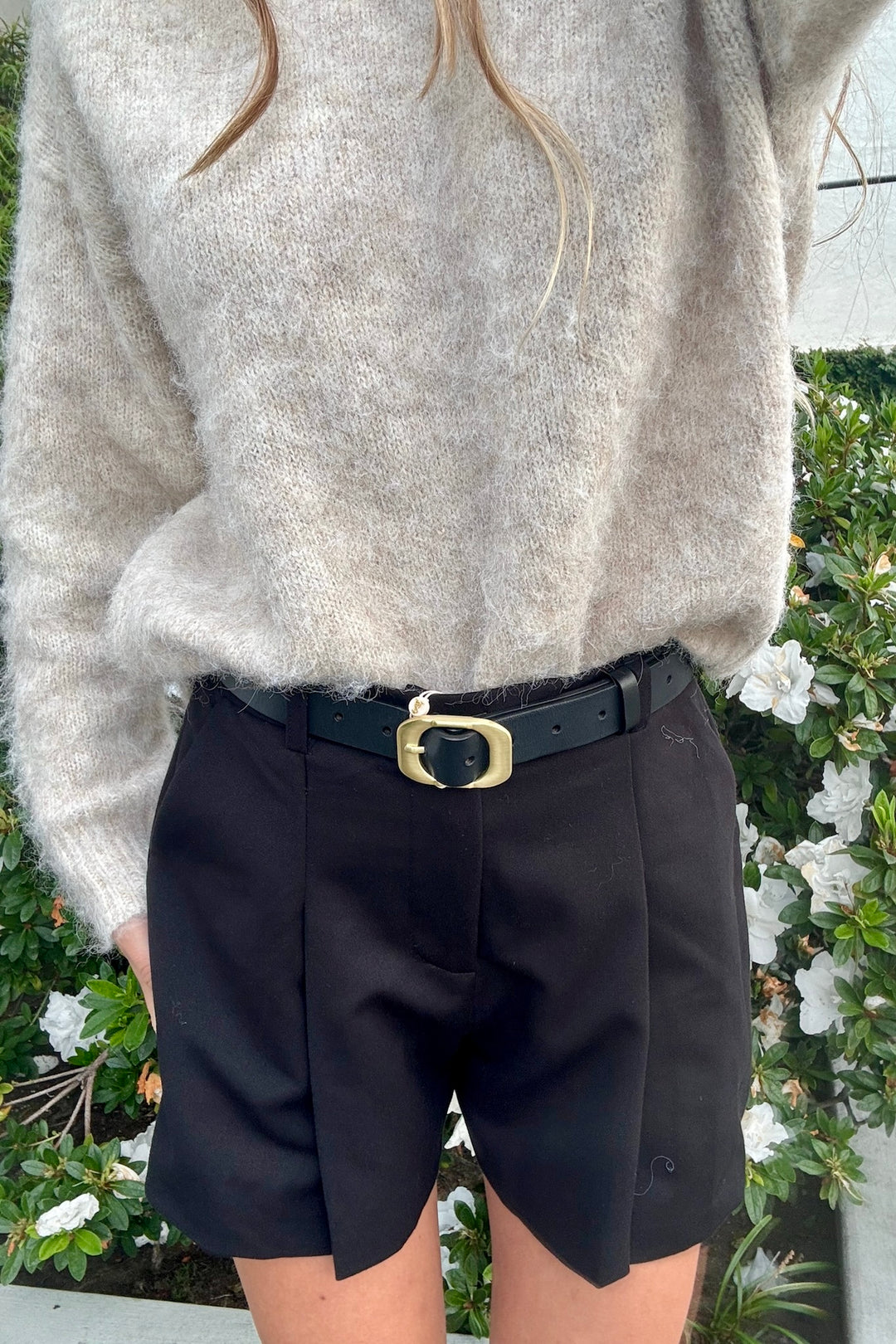 KEEN THE LABEL Myrium Pleated Short-The Shop Laguna Beach