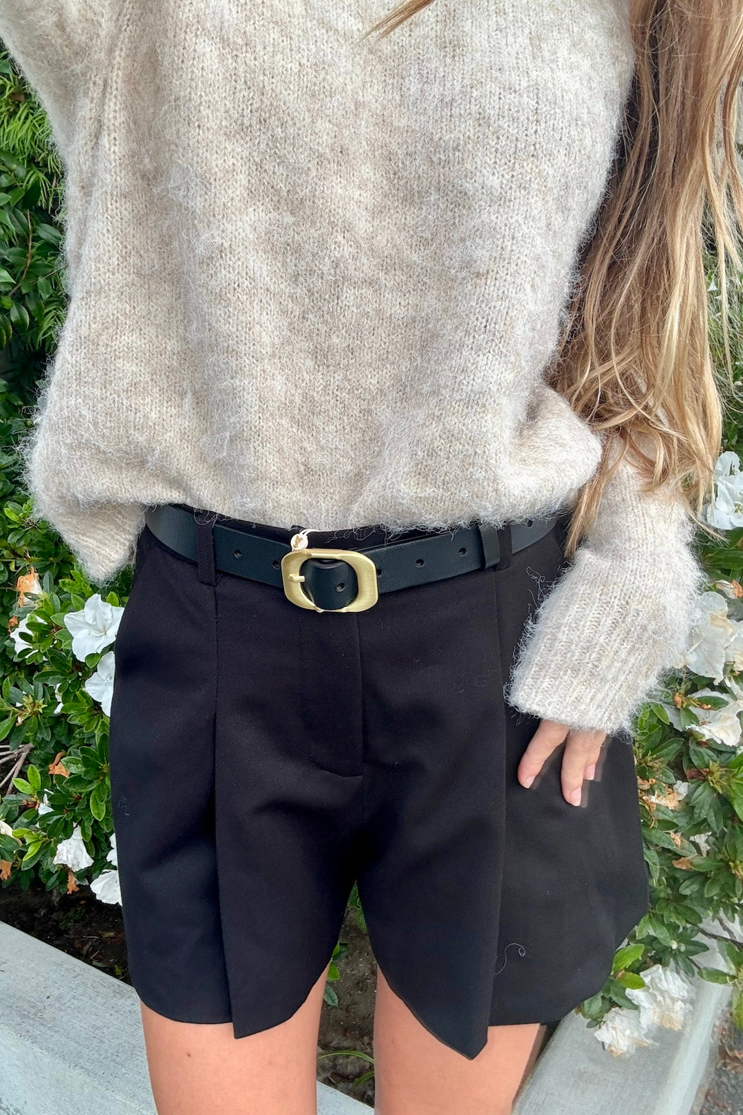 KEEN THE LABEL Myrium Pleated Short-The Shop Laguna Beach