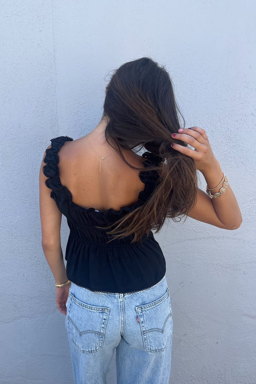 KEEN THE LABEL Ezra Tie-Front Tank-The Shop Laguna Beach