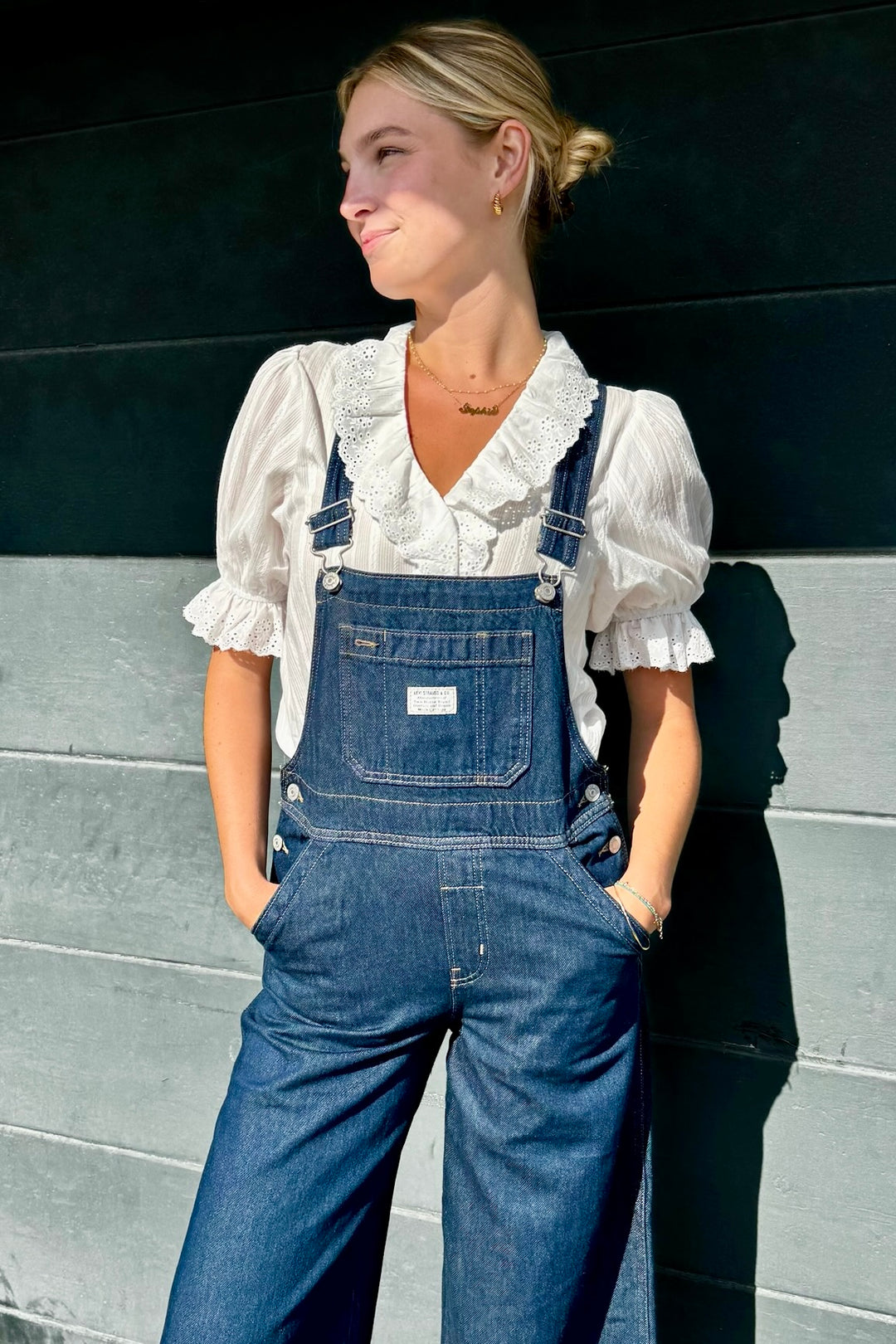 KEEN THE LABEL Coco Ruffle Blouse - More Colors Available-The Shop Laguna Beach