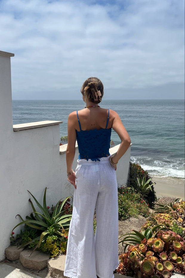 KEEN THE LABEL Zarah Linen Pant - More Colors Available-The Shop Laguna Beach