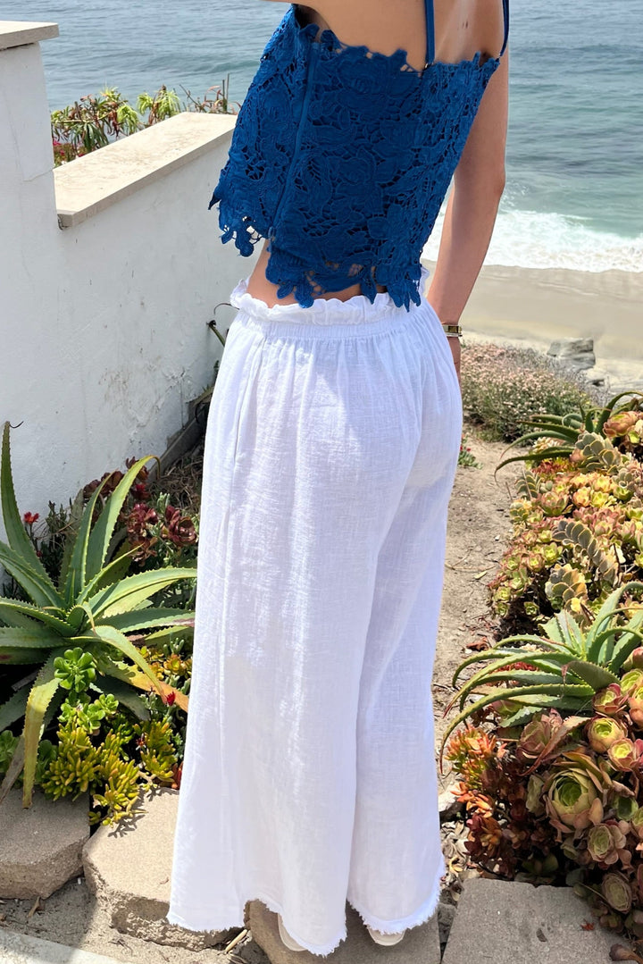 KEEN THE LABEL Olandria Lace Crop Top-The Shop Laguna Beach