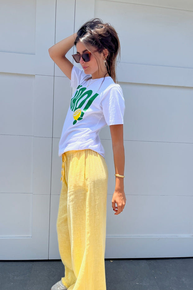 KEEN THE LABEL Zarah Linen Pant - More Colors Available-The Shop Laguna Beach