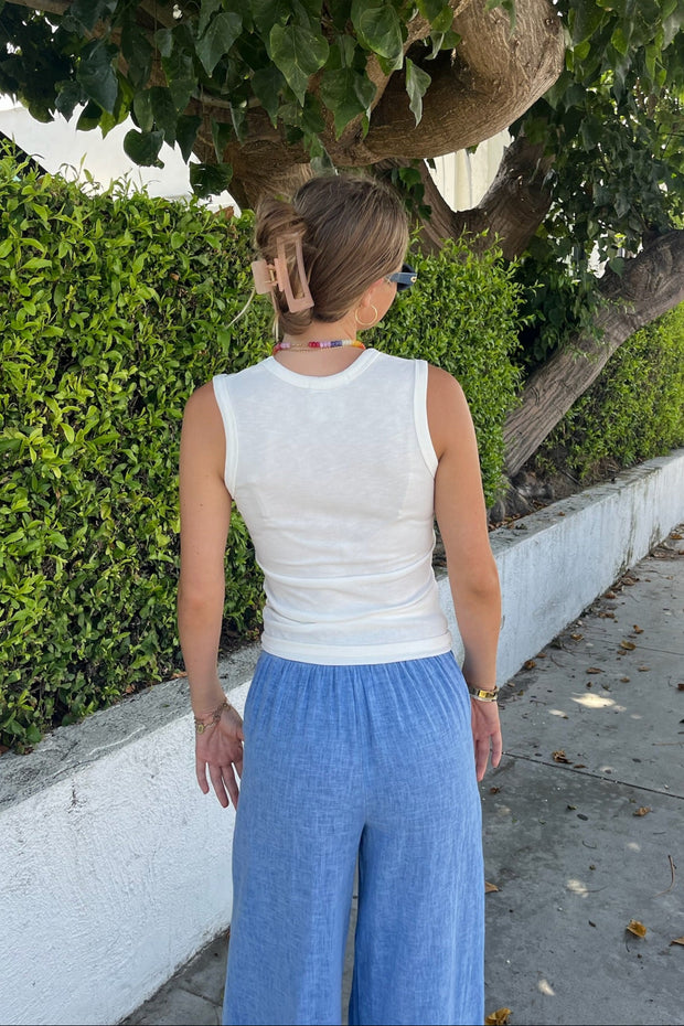 KEEN THE LABEL Zarah Linen Pant - More Colors Available-The Shop Laguna Beach