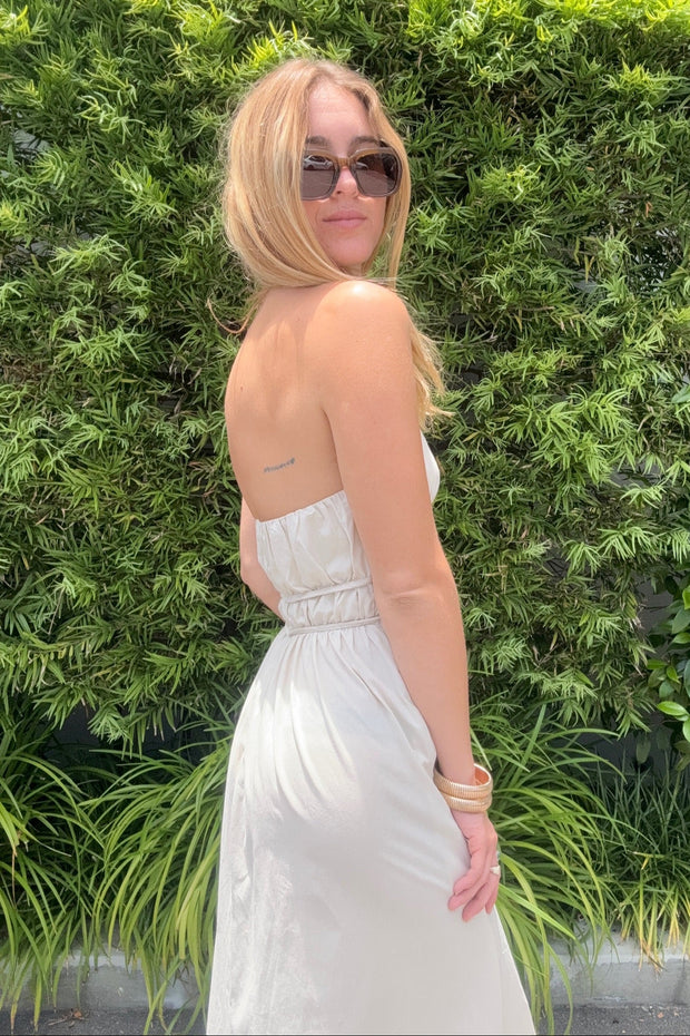 KEEN THE LABEL Maryann Halter Maxi Dress-The Shop Laguna Beach