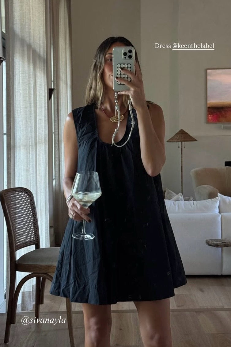 KEEN THE LABEL Aphra Cotton Mini Dress-The Shop Laguna Beach