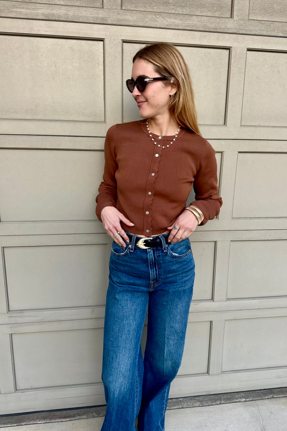 KEEN THE LABEL Roxie Cardigan Sweater-The Shop Laguna Beach