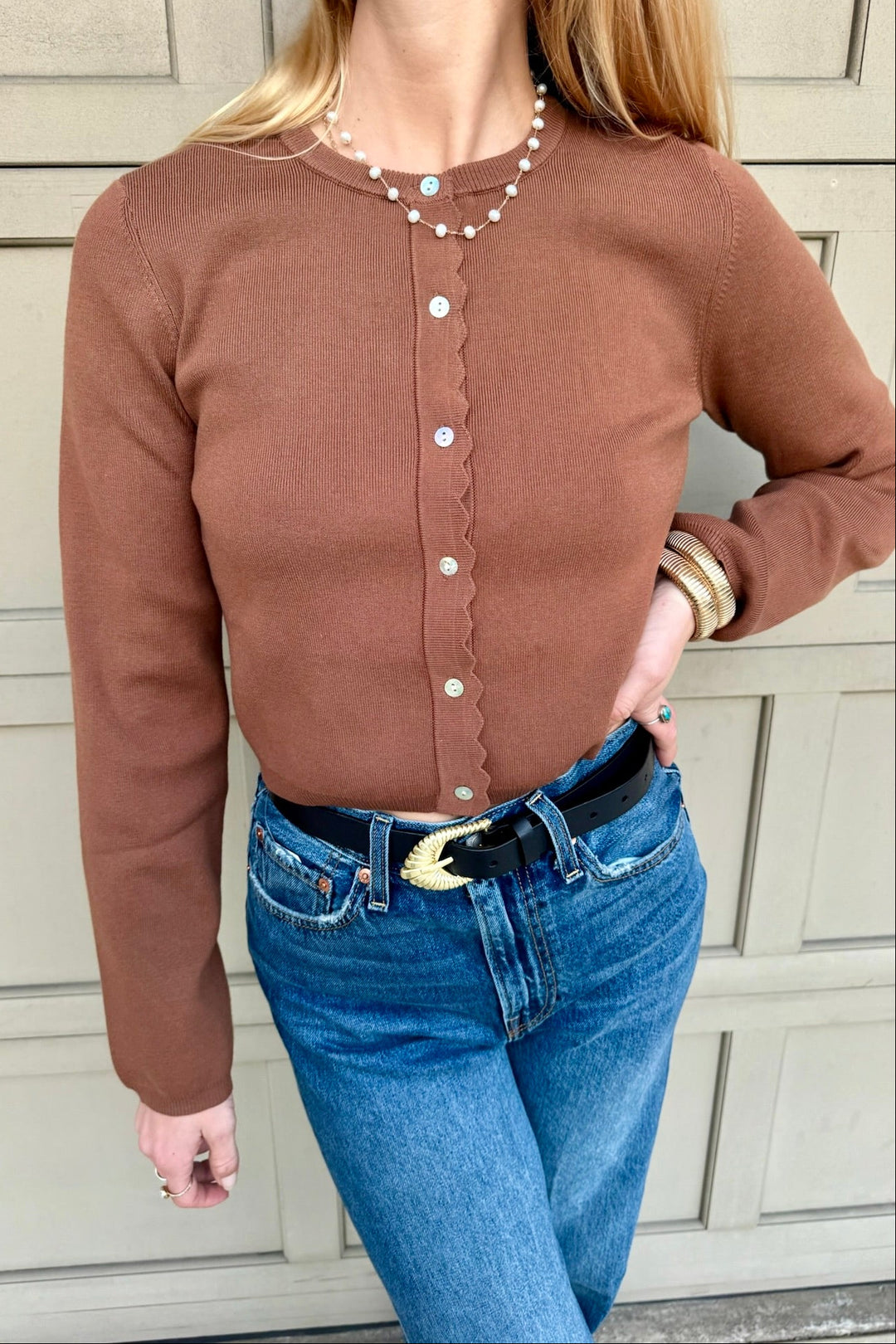 KEEN THE LABEL Roxie Cardigan Sweater-The Shop Laguna Beach