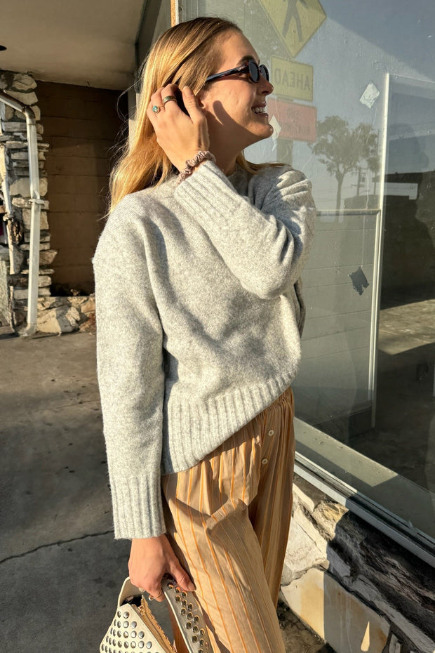 KEEN THE LABEL Elaine Mock Neck Sweater-The Shop Laguna Beach