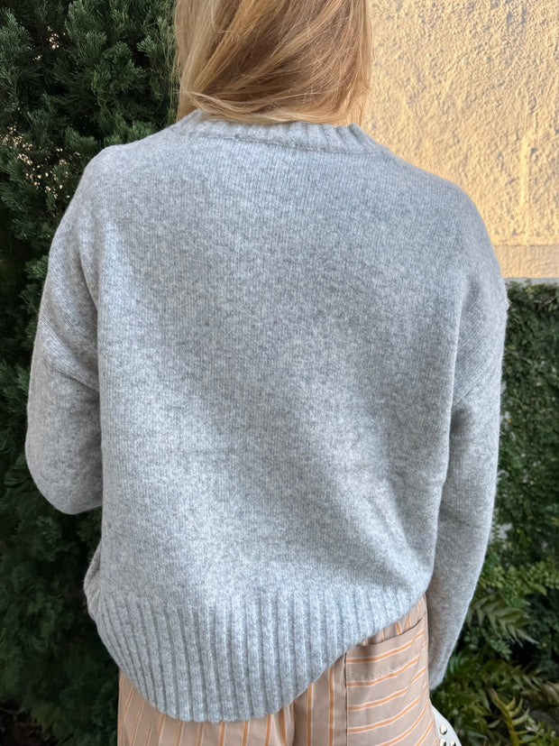 KEEN THE LABEL Elaine Mock Neck Sweater-The Shop Laguna Beach