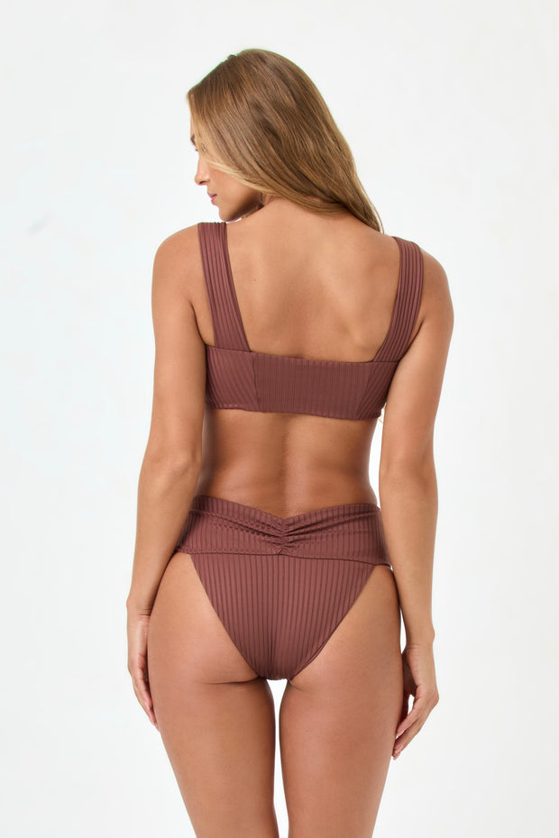 LSPACE Bardot Classic High-Waist Bottom