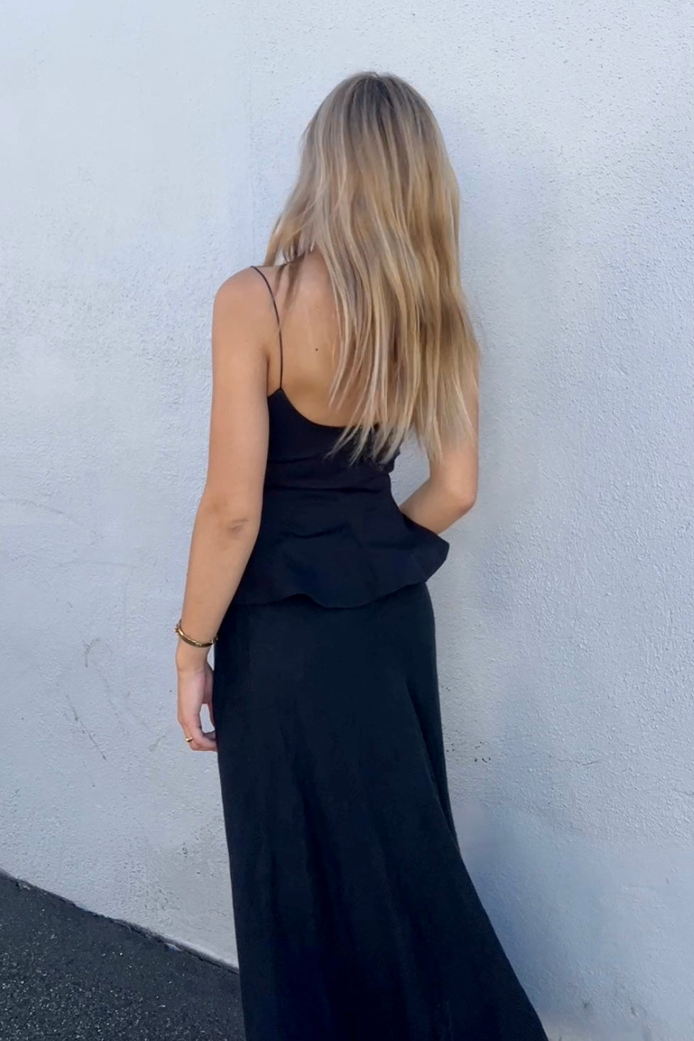 KEEN THE LABEL Aurora Peplum Tank-The Shop Laguna Beach