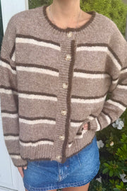 KEEN THE LABEL Miette Striped Cardigan