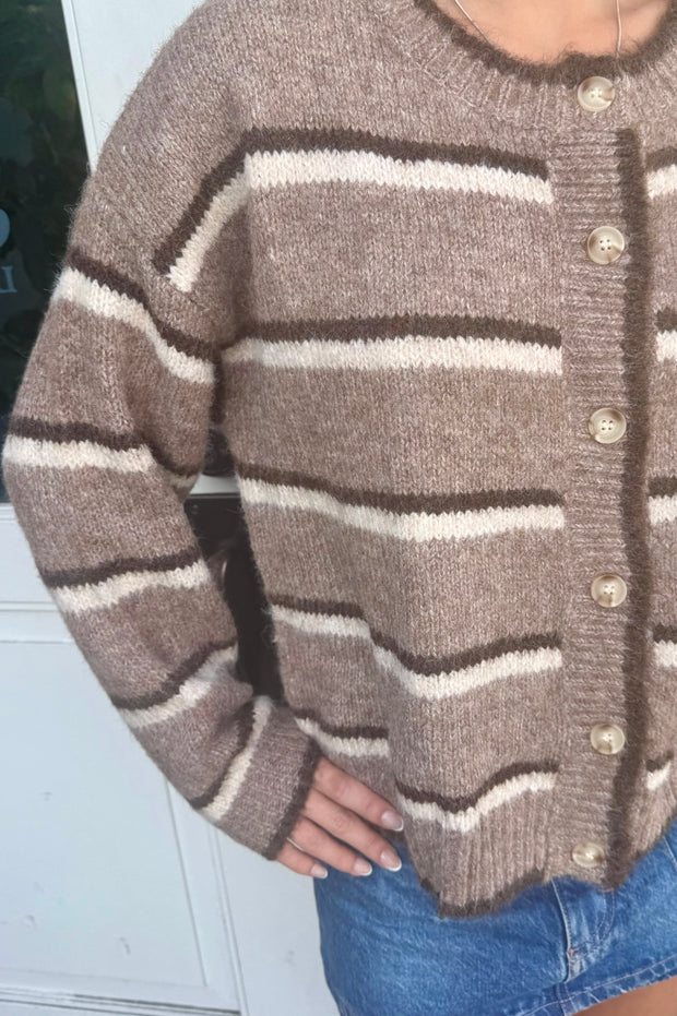 KEEN THE LABEL Miette Striped Cardigan