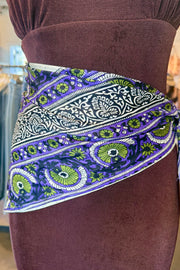 MER-SEA Printed Silk Scarf - More Colors Available-The Shop Laguna Beach