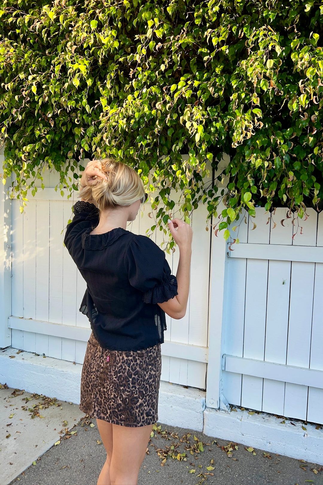 KEEN THE LABEL Coco Ruffle Blouse - More Colors Available-The Shop Laguna Beach