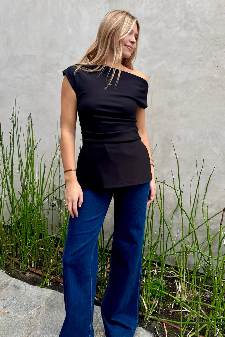KEEN THE LABEL Marilyn Off-Shoulder Top-The Shop Laguna Beach
