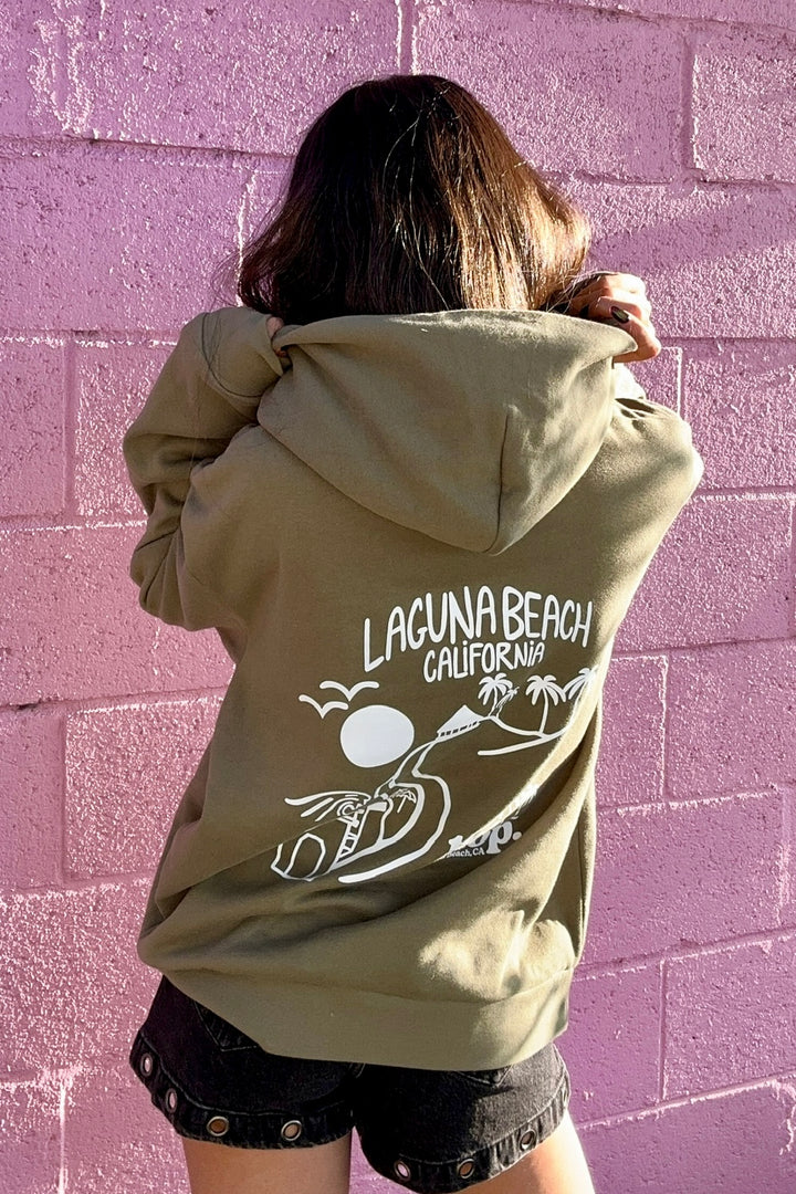 THE SHOP CLASSIC Laguna Scene Boxy Hoodie-The Shop Laguna Beach