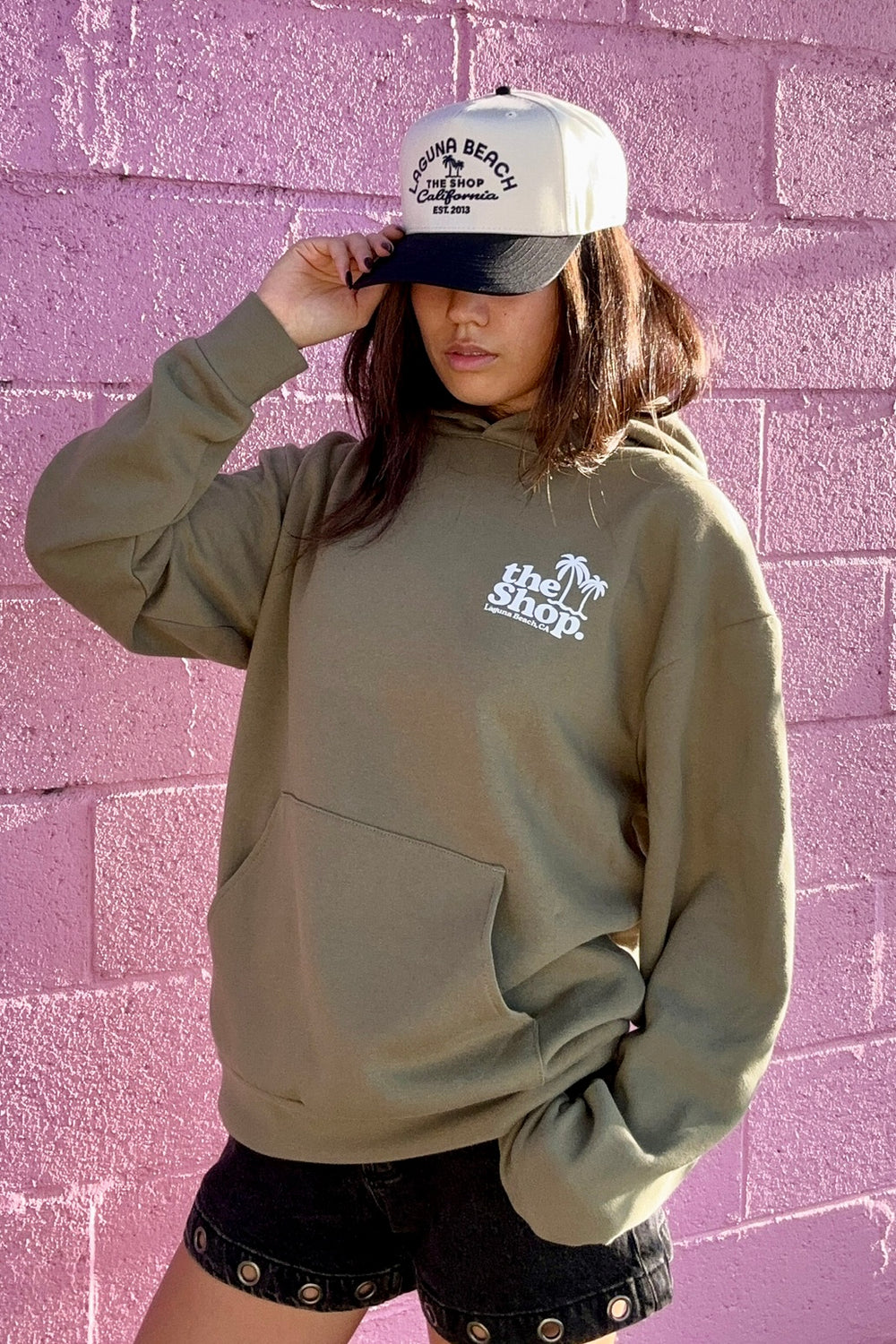 THE SHOP CLASSIC Laguna Scene Boxy Hoodie-The Shop Laguna Beach