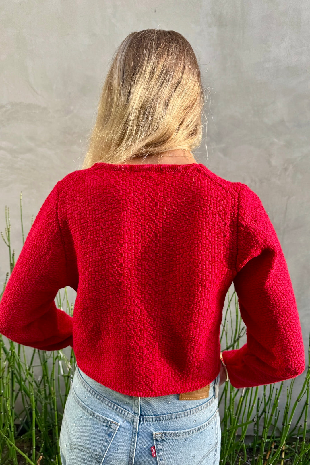 KEEN THE LABEL Maura Tie-Front Sweater-The Shop Laguna Beach