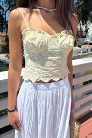 KEEN THE LABEL Cheyenne Eyelet Cami