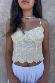 KEEN THE LABEL Cheyenne Eyelet Cami