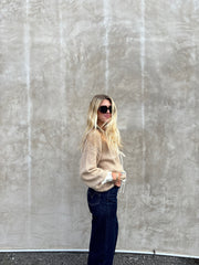 KEEN THE LABEL Tristian Tie-Front Cardigan Sweater-The Shop Laguna Beach