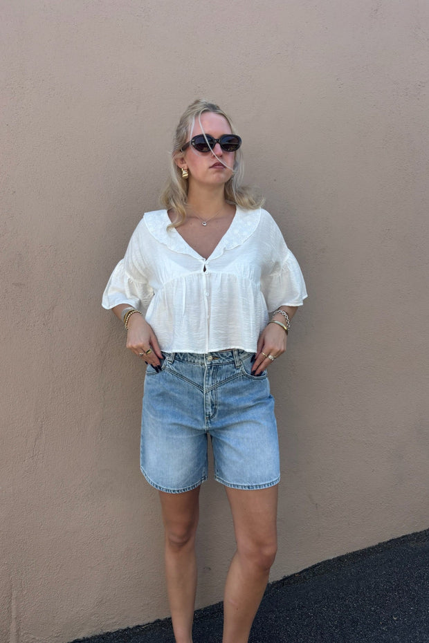 KEEN THE LABEL Maisy Collared Blouse