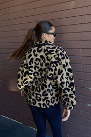 KEEN THE LABEL Carrie Leopard Jacket-The Shop Laguna Beach