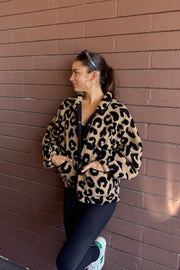 KEEN THE LABEL Carrie Leopard Jacket-The Shop Laguna Beach