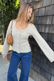 KEEN THE LABEL Giselle Scoop Cardigan Sweater-The Shop Laguna Beach