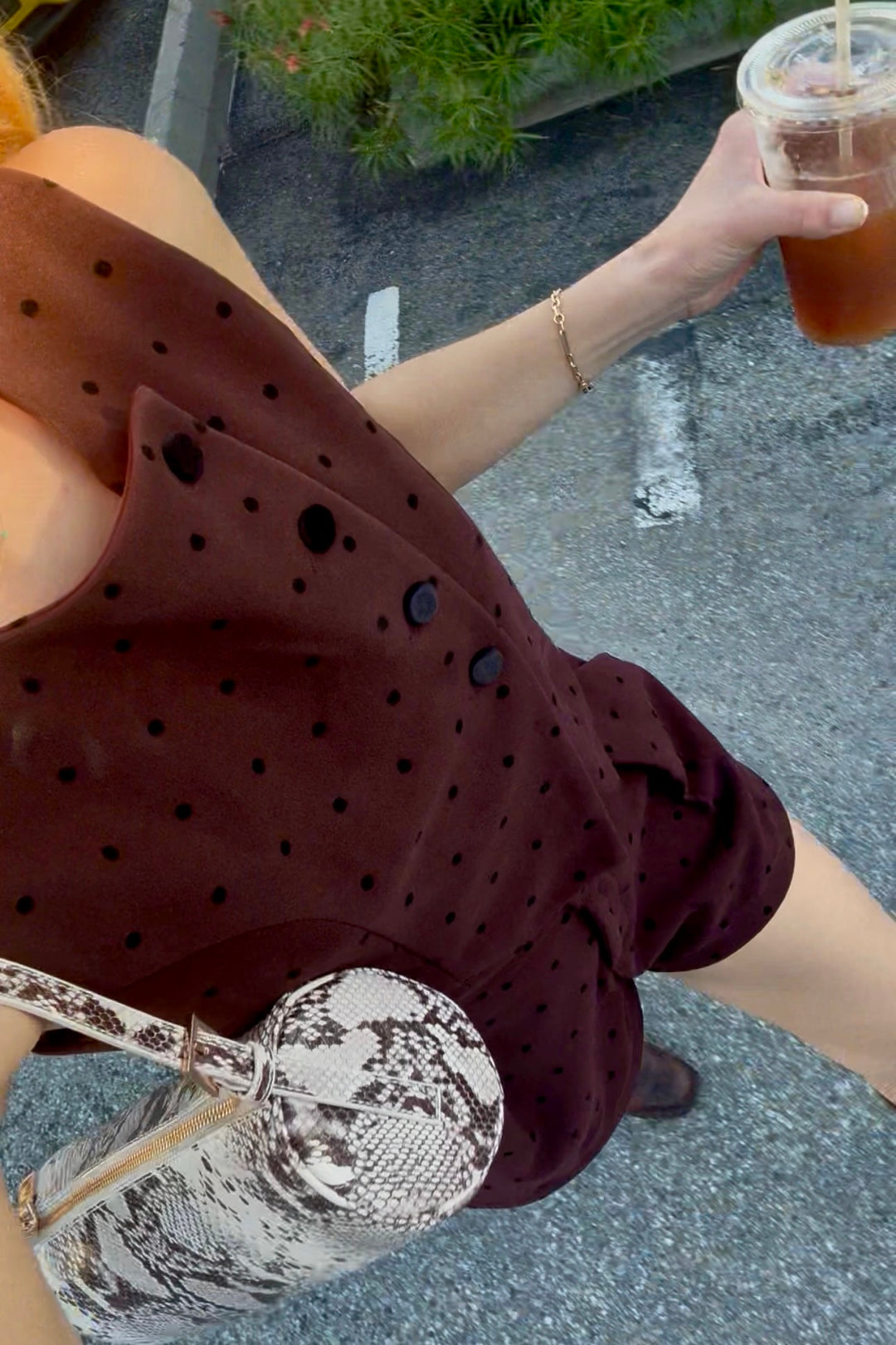 KEEN THE LABEL Jean Polka Dot Short-The Shop Laguna Beach