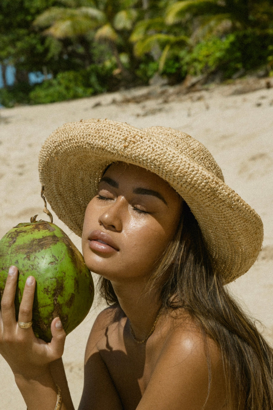 AUGUSTINE HAT CO. Maui Cruiser Straw Hat-The Shop Laguna Beach