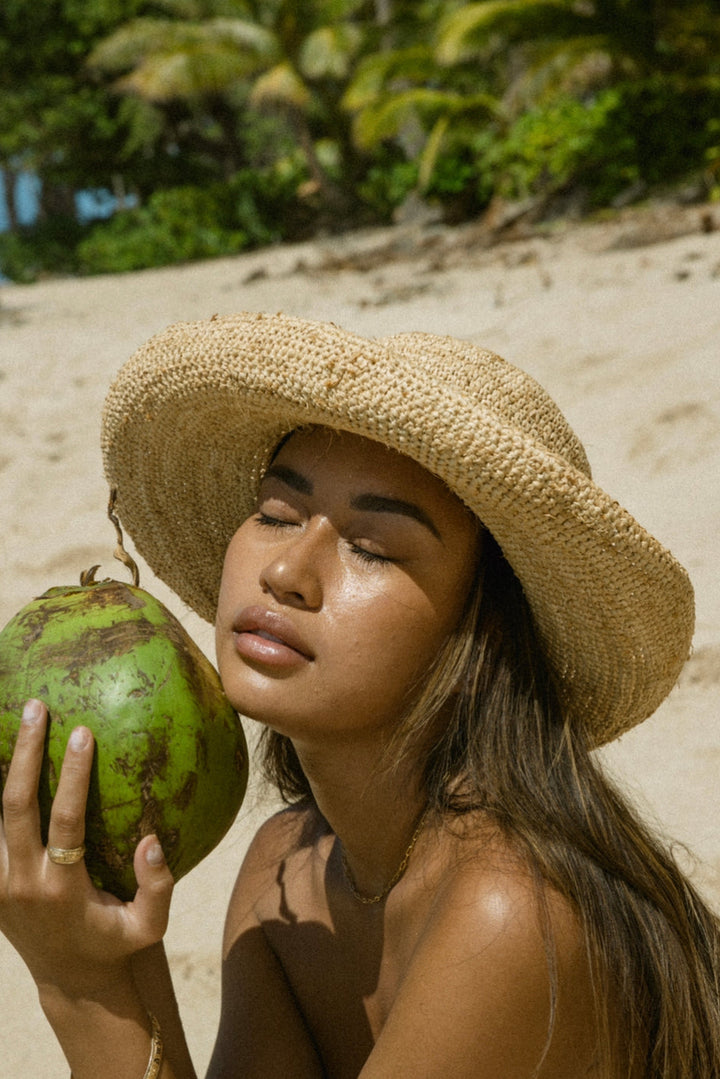AUGUSTINE HAT CO. Maui Cruiser Straw Hat-The Shop Laguna Beach