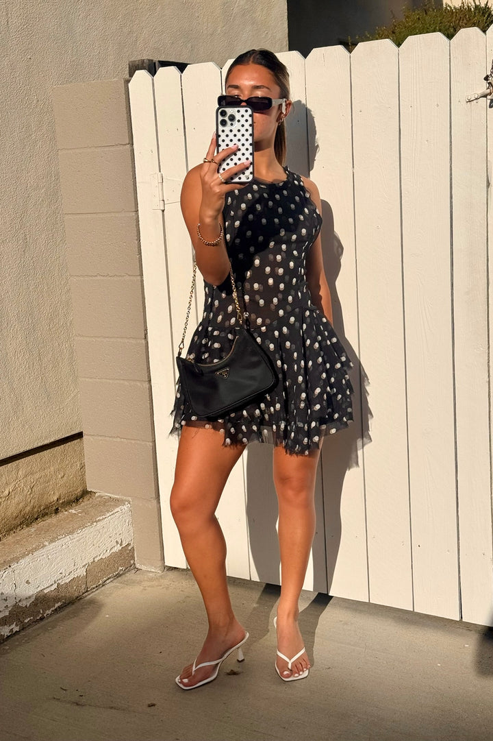 FREE PEOPLE Raven Night Mini Dress-The Shop Laguna Beach