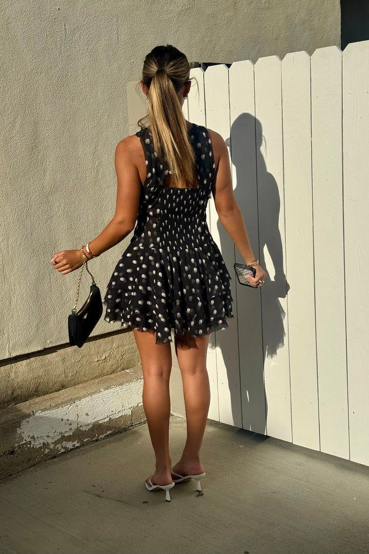 FREE PEOPLE Raven Night Mini Dress-The Shop Laguna Beach