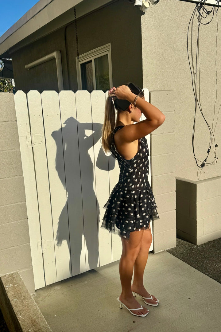 FREE PEOPLE Raven Night Mini Dress-The Shop Laguna Beach