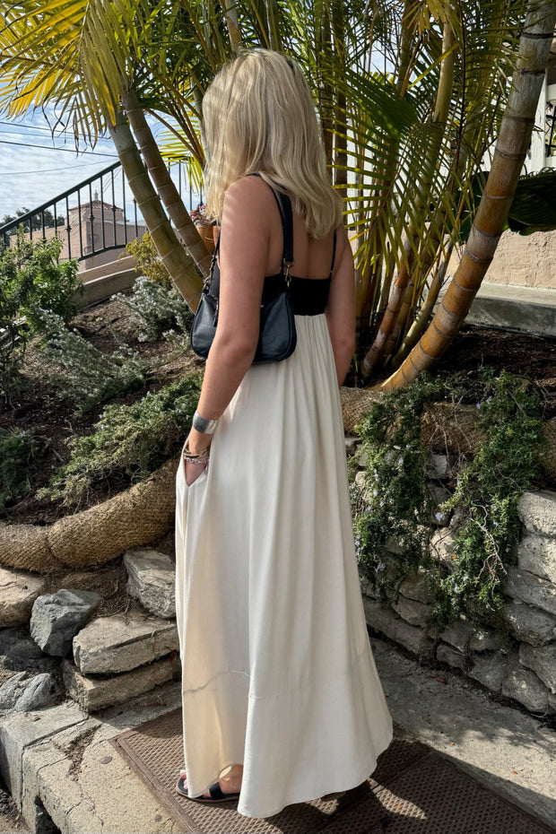 KEEN THE LABEL Clove Colorblock Maxi Dress-The Shop Laguna Beach