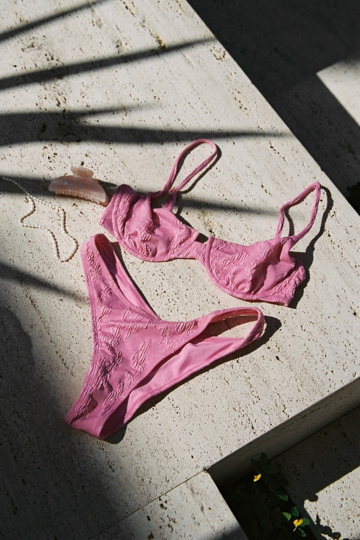 LSPACE Rocky Patterned Low-Rise Bottom-The Shop Laguna Beach