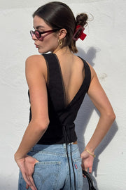 KEEN THE LABEL Celia Eyelet Tank-The Shop Laguna Beach