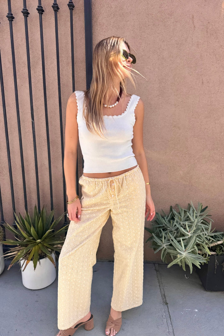 KEEN THE LABEL Vicki Stripe Pant-The Shop Laguna Beach