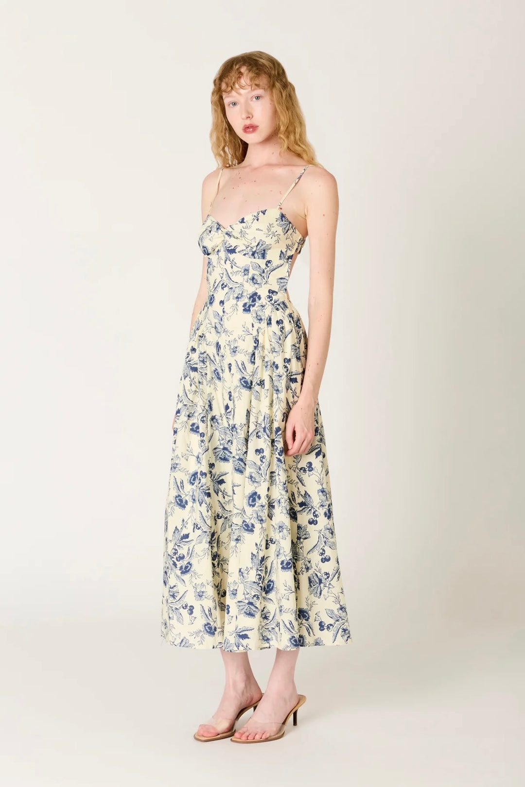KEEN THE LABEL Delphine Printed Maxi Dress-The Shop Laguna Beach