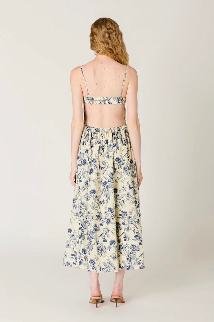 KEEN THE LABEL Delphine Printed Maxi Dress-The Shop Laguna Beach