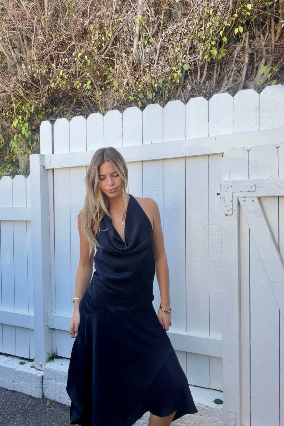 KEEN THE LABEL Chase Silky Halter Top-The Shop Laguna Beach