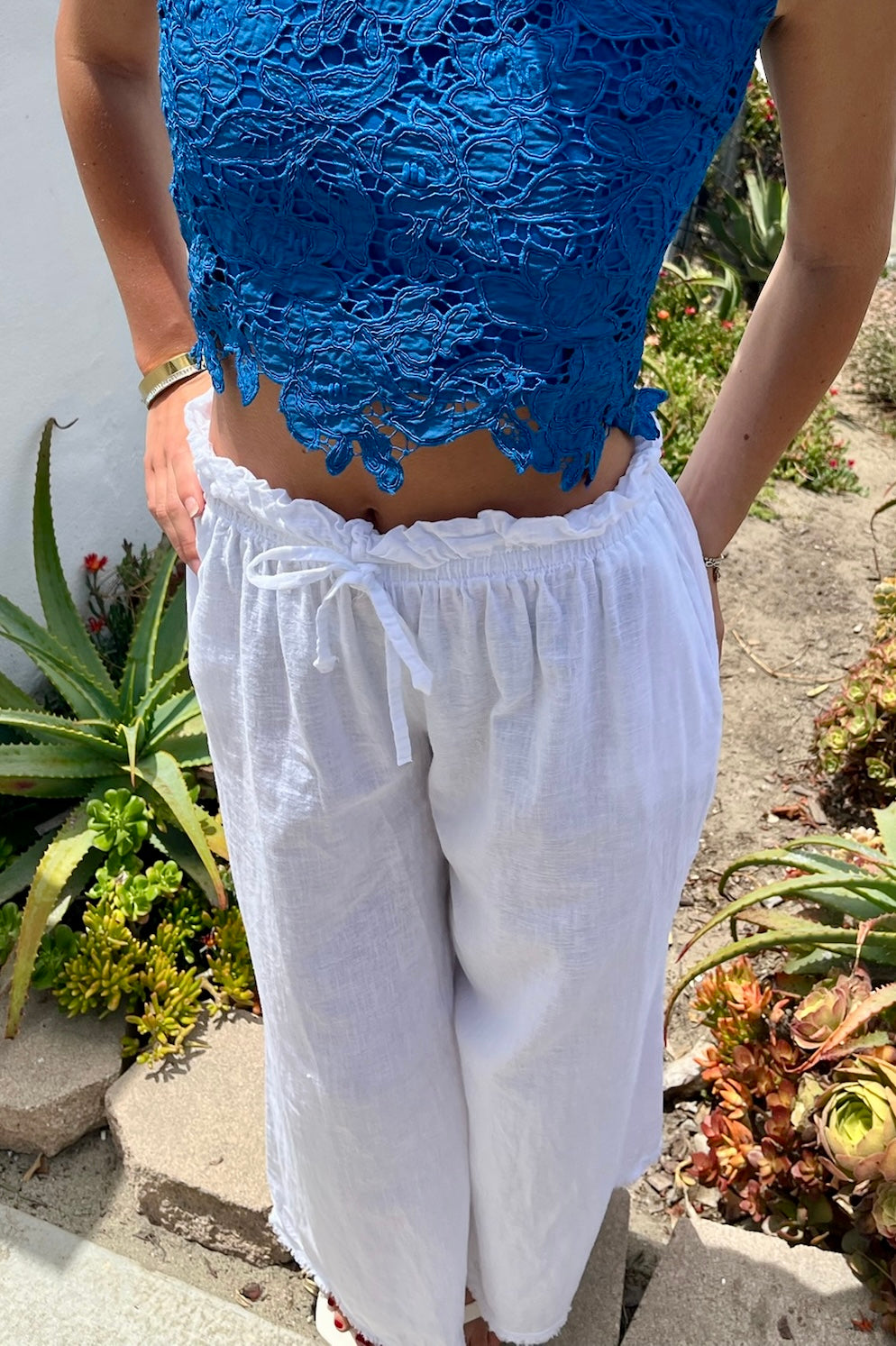 KEEN THE LABEL Camdyn Drawstring Pant - More Colors Available-The Shop Laguna Beach