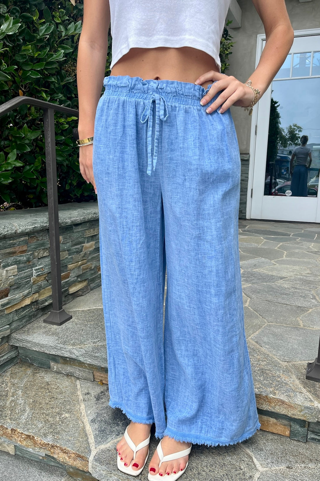 KEEN THE LABEL Camdyn Drawstring Pant - More Colors Available-The Shop Laguna Beach
